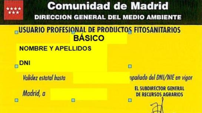 USUARIO PROFESIONAL DE PRODUCTOS FITOSANITARIOS NIVEL CUALIFICADO